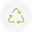 HIGH RECYCLABILITY