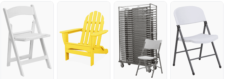 Plastic Folding Chair