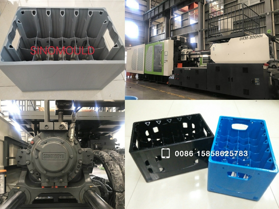 Bottle Crate High Speed Molding Machine
