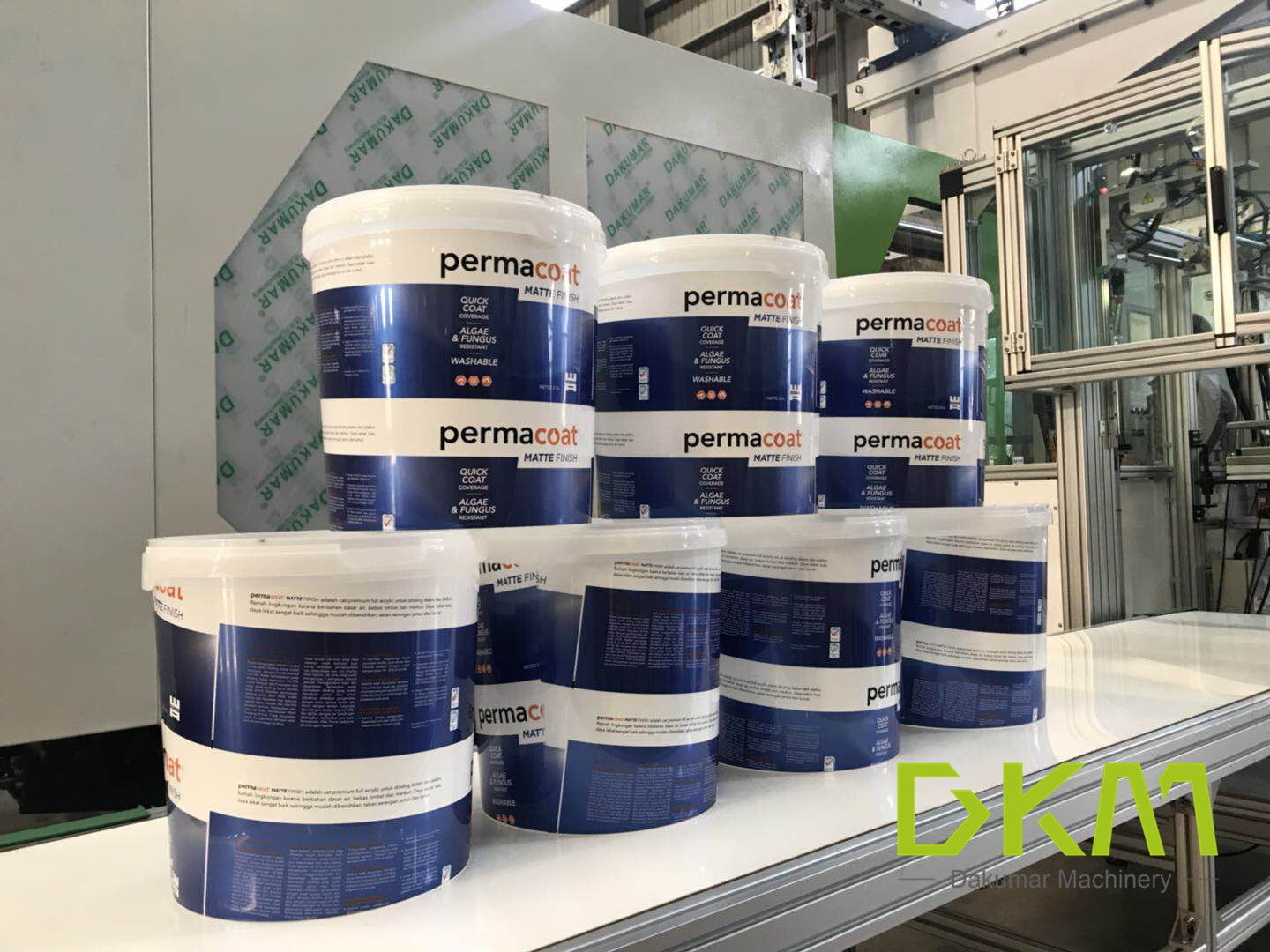 paint bucket production line
