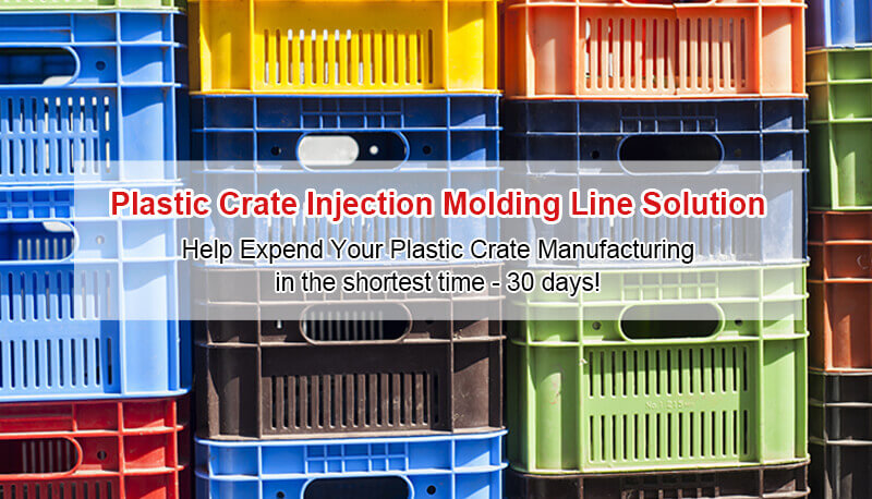 Plastic Crate Injection Molding Line Solution