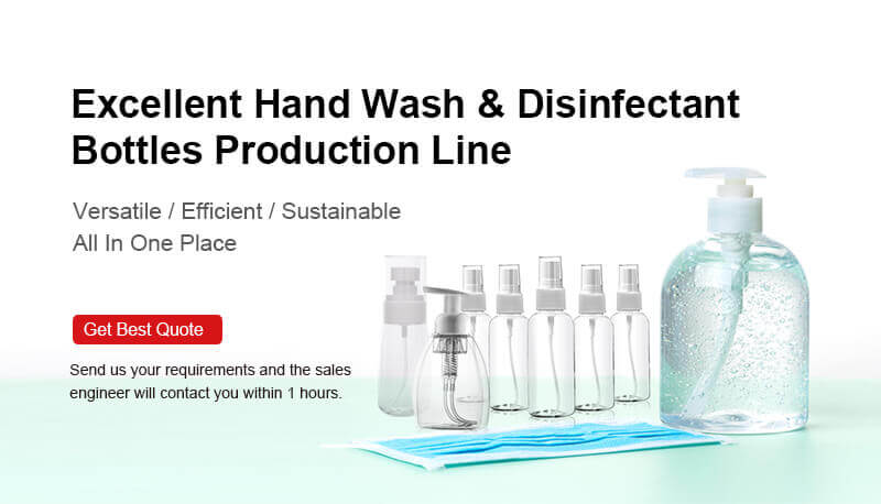 Excellent Hand Wash & Disinfectant Bottles Production Line