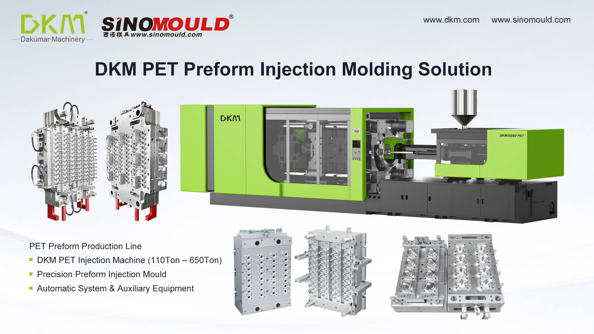 Bottle Preform Injection Molding System