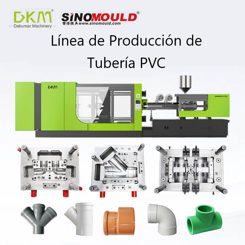 Línea de producción de tubería PVC