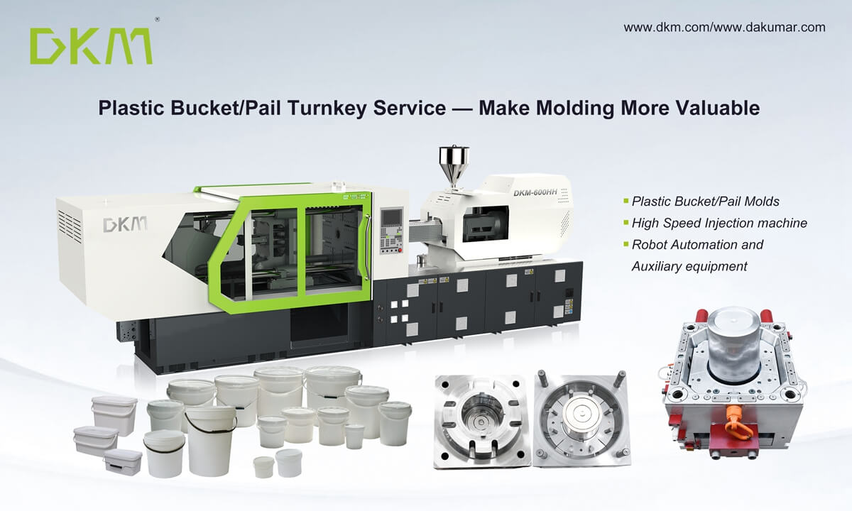 DKM Plastic Paint Pail Production Line
