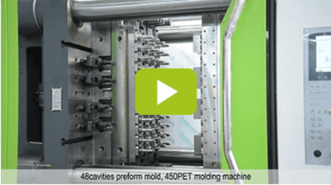 DKM Multi-cavities Preform Molding Production Line Video