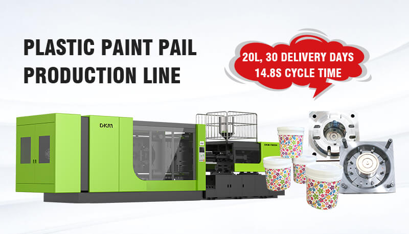 Plastic Paint Pail High Speed Molding Line