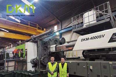 DKM 4000T Two Platen Injection Molding Machine in Australia