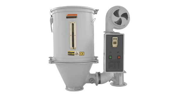 Dryer for bucket molding