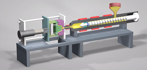 EH molding machine-structure