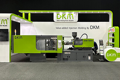 Injection molding machine exhibition at Saudi DKM Saudi Print&Pack Exhibition